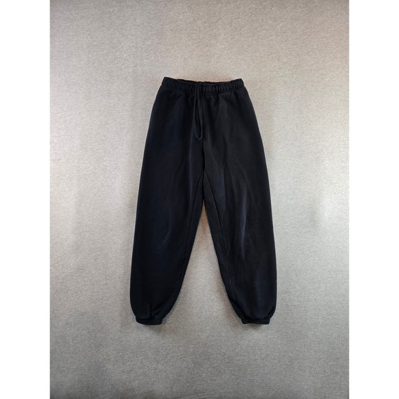 TNA Pants - TNA Cozy Fleece Cargo Sweatpants Womens XS Black Mega Fit Joggers Stretch Baggy